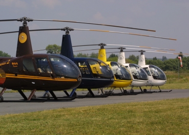 Hubschrauber fliegen: Schnupperkurs mit einer R44